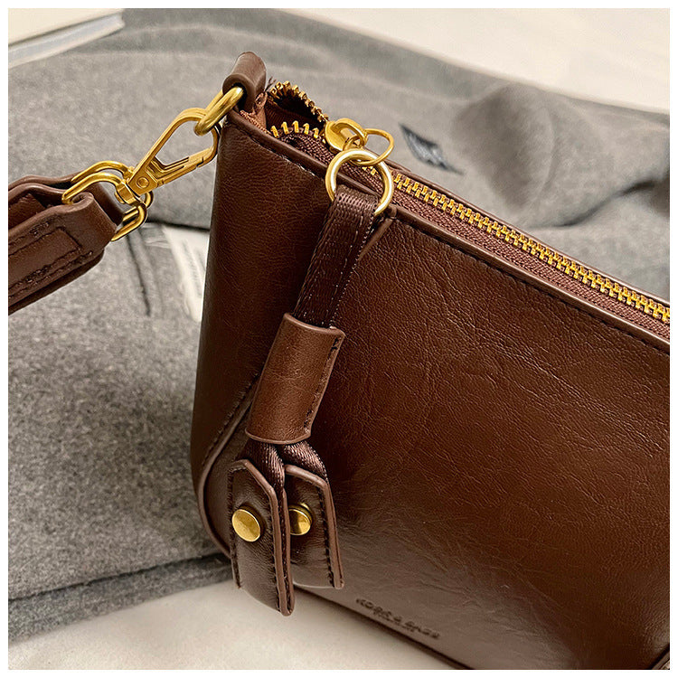 2025 new casual bag retro niche shell bag