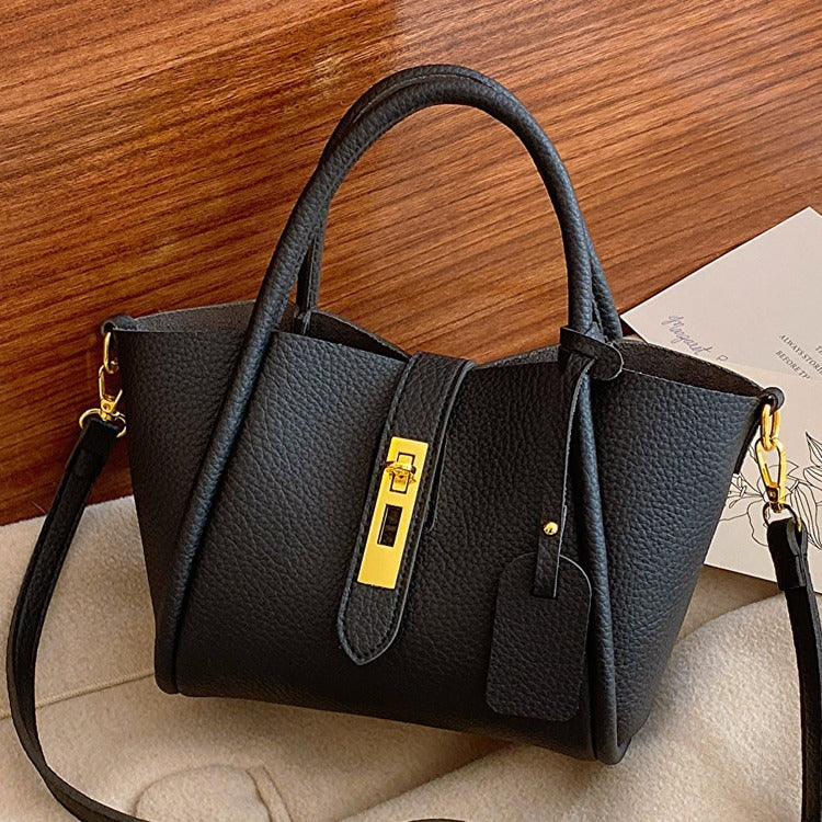 2025 new fashion retro bucket bag high-end messenger bag