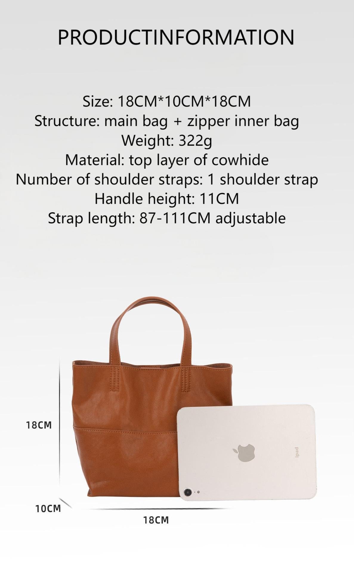 Bucket bag for women 2025 new crossbody niche design top layer vegetable tanned cowhide shoulder handbag