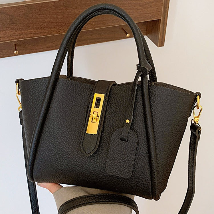 2025 new fashion retro bucket bag high-end messenger bag