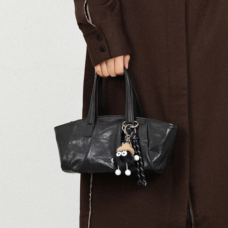 Tote bag for women, vegetable tanned top-layer genuine cowhide, one-shoulder, high-end 2024 new commuter bag