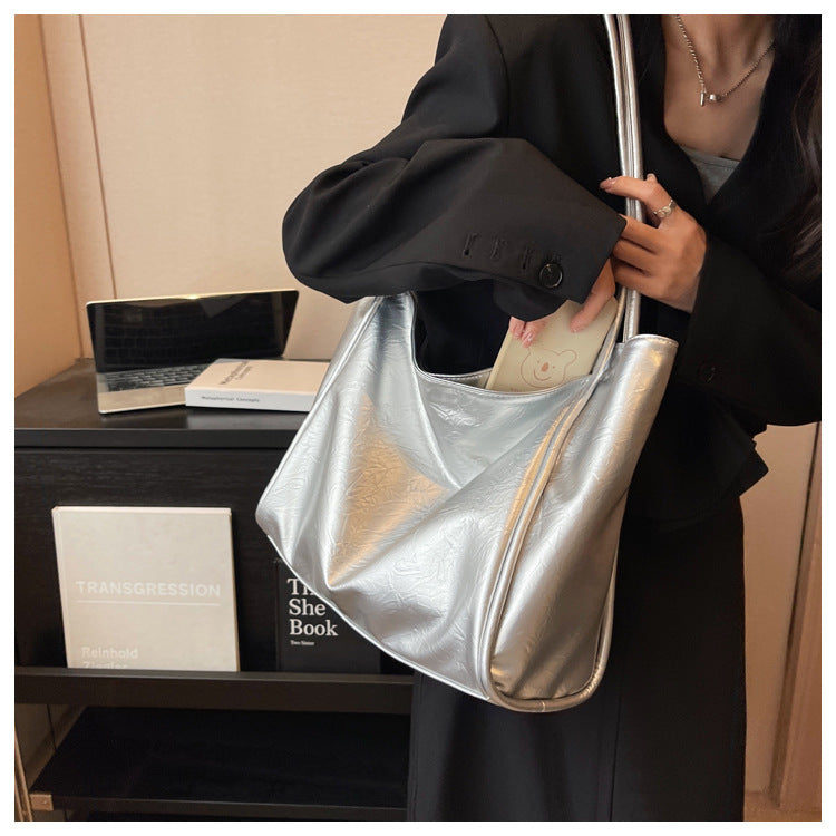 2025 new spring versatile large capacity shoulder bag tote for women