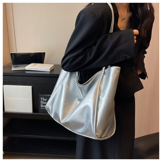 2025 new spring versatile large capacity shoulder bag tote for women