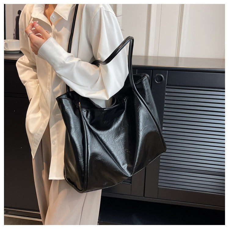 2025 new spring versatile large capacity shoulder bag tote for women