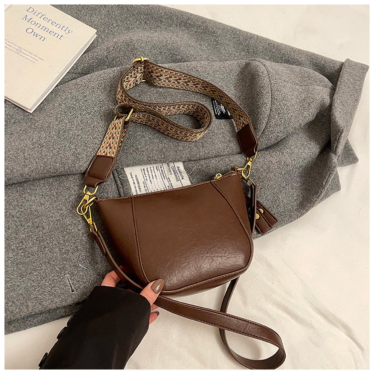 2025 new casual bag retro niche shell bag